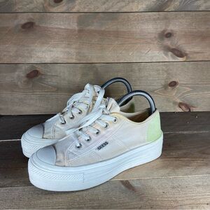 Guess Womens size 6 shoes multicolor corduroy USA sneakers